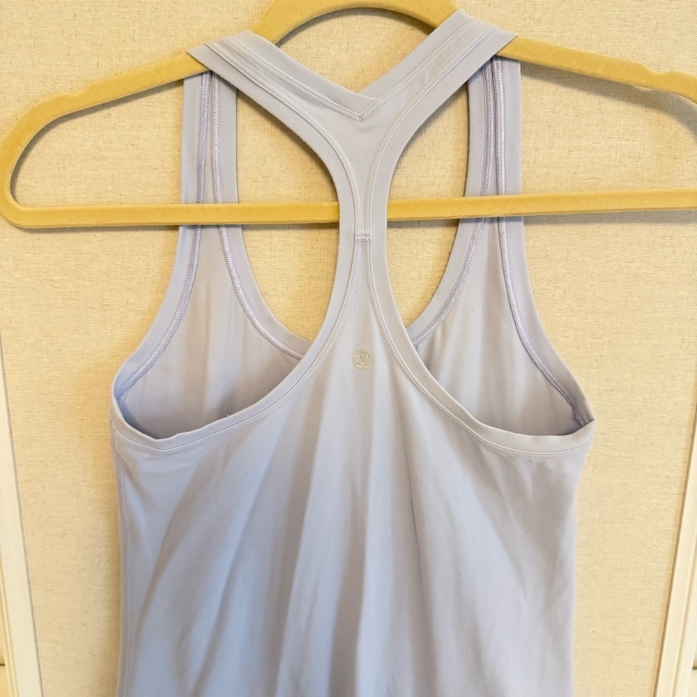 Light Blue lululemon Racerback Tank Top - Picture 3 of 3